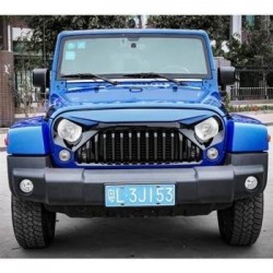 Grille de calandre OFD Angry Eyes Bleu Hydro Jeep Wrangler JK 2007-2017
