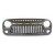 Grille de calandre OFD Angry Eyes avec éclairage Jeep Wrangler JK 2007-2017