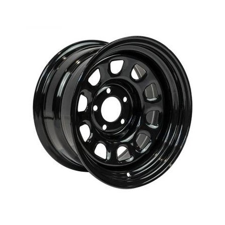 8x15 acier Gloss Black OFD Sputnik 5X114.3 E.T-19
