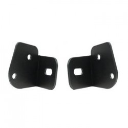 Supports phares DEL sur cadre baie de pare-brise Jeep Wrangler JK