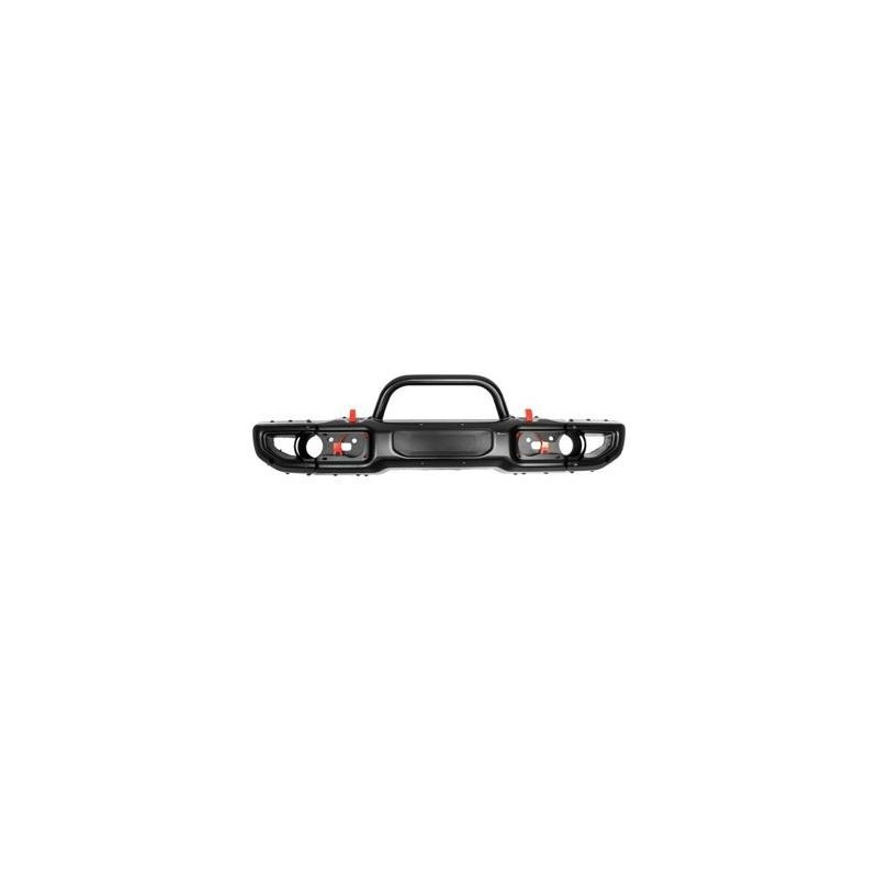 Pare-chocs avant acier OFD avec crochets rouge Jeep Wrangler JL Pare-chocs avant acier OFD avec crochets rouge Jeep Wrangler JL