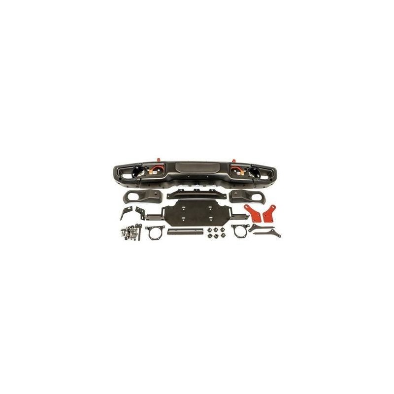 Pare-chocs avant acier OFD support treuil Jeep Wrangler JL/Gladiator 2018-2023 Pare-chocs avant acier OFD support treuil Jeep Wrangler JL/Gladiator 2018-2023