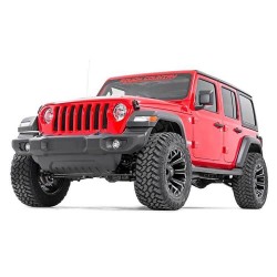 Kit câles réhausse +6cm Rough Country Jeep Wrangler JL 2018-2021