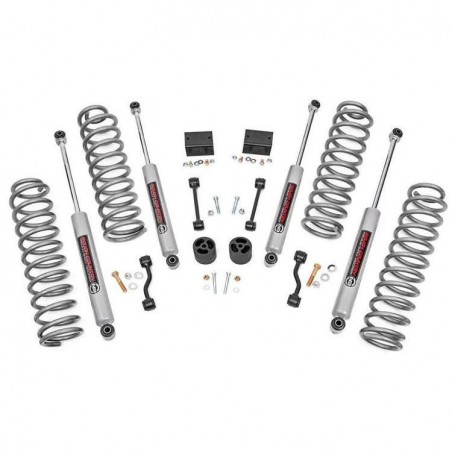 Kit suspension Rough Country +6,3 cm Jeep Wrangler JL 4 portes 2018-2021