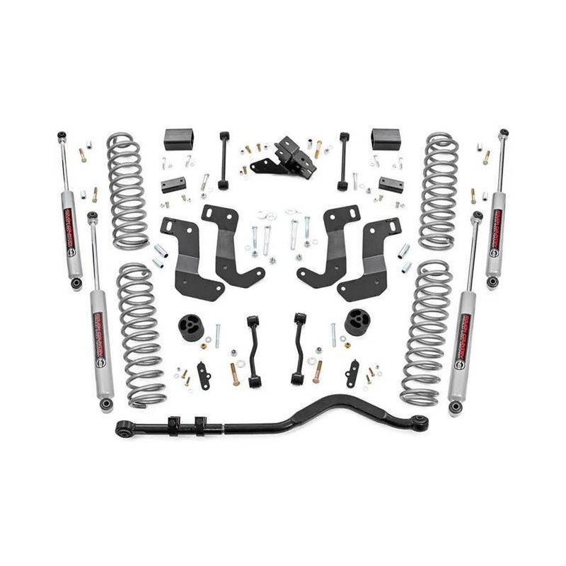 Kit suspension Rough Country +3,5" pouces Jeep Wrangler JL 4 portes 2018-2021 Kit suspension Rough Country +3,5" pouces Jeep Wrangler JL 4 portes 2018-2021
