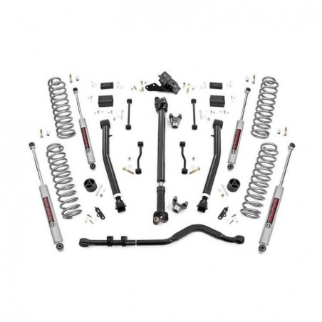 Kit suspension Rough Country +3,5" pouces Jeep Wrangler JL 4 portes Essence 2018-2023