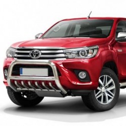 Bullbar acier inoxydable Germansell Toyota Hilux 2016-2019