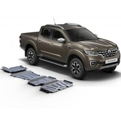 Blindages de protection aluminium Rival pour Renault Alaskan