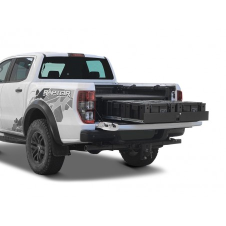 Kit de tiroir Wolf Pack pour un Ford Ranger Raptor (2019-jusqu'à présent) avec doublure de benne