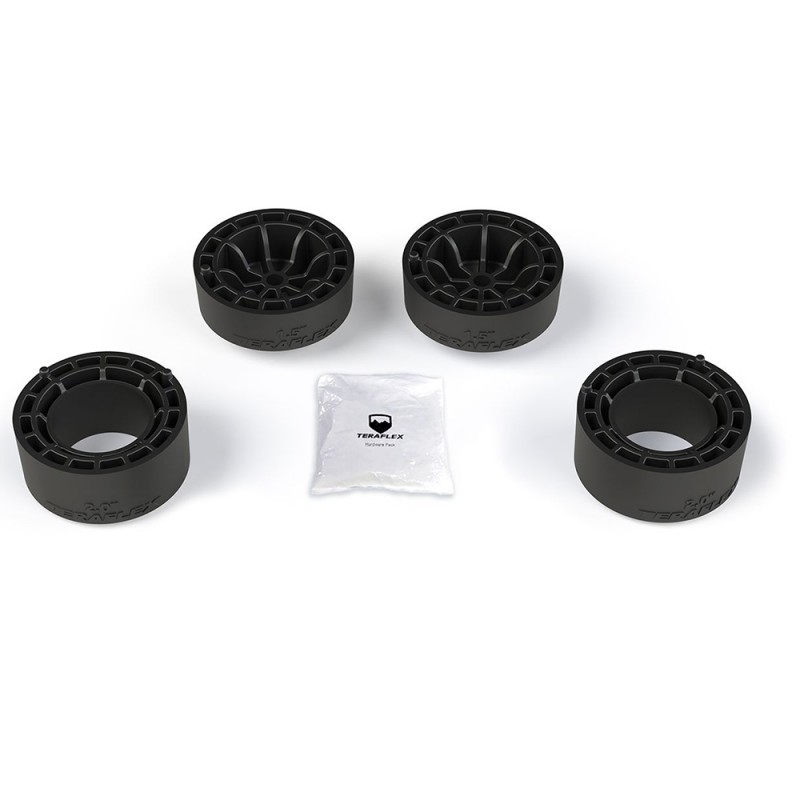 Kit câles ressorts +1.5" Teraflex Jeep Wrangler JL 4 portes 2018-2021 Kit câles ressorts +1.5" Teraflex Jeep Wrangler JL 4 portes 2018-2021