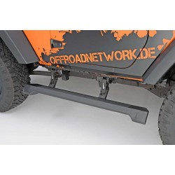 Marchepieds motorisés rétractables T-Max pour Jeep Wrangler JK 2 portes