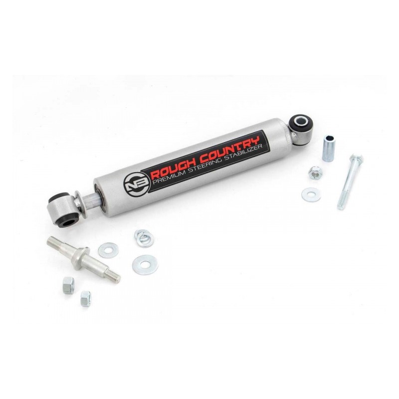 Amortisseur de direction renforcé HD Rough Country N3 pour Jeep Cherokee XJ Amortisseur de direction renforcé HD Rough Country N3 pour Jeep Cherokee XJ