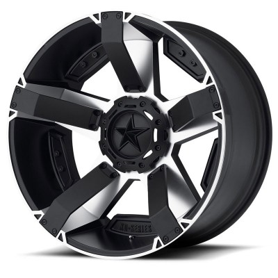 Jante aluminium KMC XD811 Rockstar 2 Matte Black Machined
