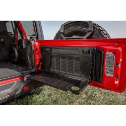 Tablette de hayon arrière aluminium Rival Jeep Wrangler JL 2018-2022