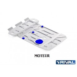 Blindage protection Moteur Rival 4 mm pour Suzuki Grand Vitara