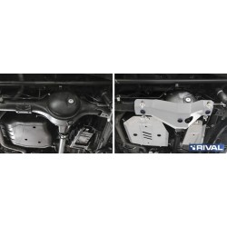 Blindages de protection aluminium Rival Differentiel pour Suzuki Jimny JL 2018-2022