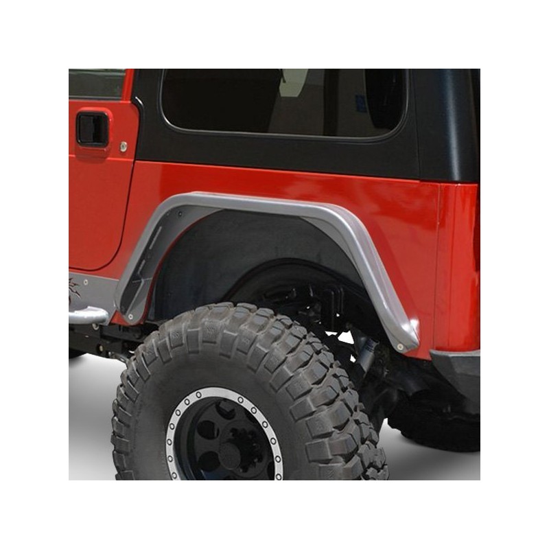 Ailes arrière acier 5" Poison Spyder Jeep CJ/Wrangler YJ-TJ Ailes arrière acier 5" Poison Spyder Jeep CJ/Wrangler YJ-TJ