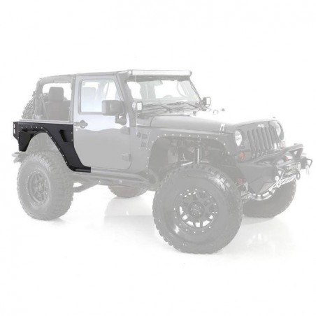 Ailes arrière acier XRC Armor Smittybilt Jeep Wrangler JK 2 portes 2007-2017