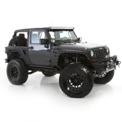 Ailes arrière acier XRC Armor Smittybilt Jeep Wrangler JK 2 portes 2007-2017