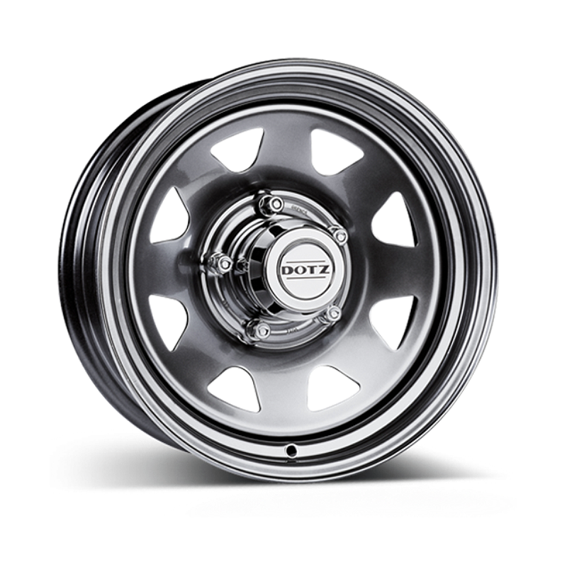 Jante acier 4x4 Dotz Survival Dakar Argent Jante acier 4x4 Dotz Survival Dakar Argent