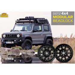 Jante acier Dotz 4x4 Survival Bead Lock Noire 15 pouces Suzuki Jimny JL 2018+