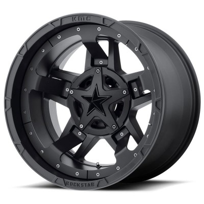 Jante aluminium KMC XD827 Rockstar 3 Matte Black