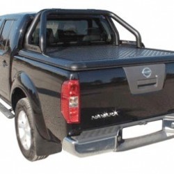 Couvre benne aluminium Noir Upstone Nissan Navara D40