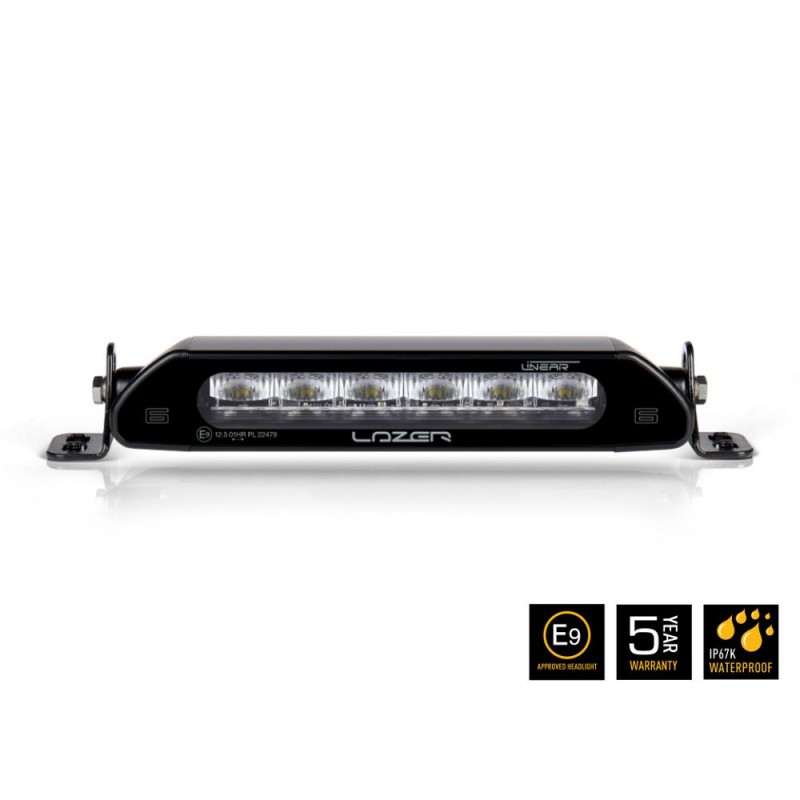 Eclairage auxilaire 4x4 : Barre LED Lazerlamps Linear-6 certifié ECE