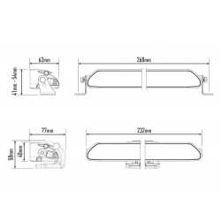 Barre LED Lazer Lamps Linear-6