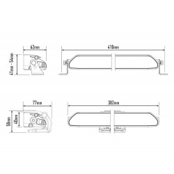 Barre LED Lazer Lamps Linear-12