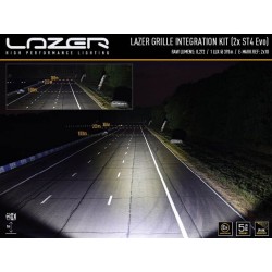 Kit intégration sur calandre d'origine barres LED ST-4 Lazer Mercedes Classe X