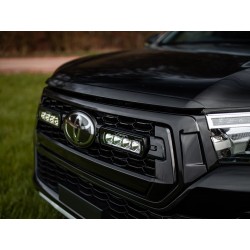 Kit intégration sur calandre d'origine barres LED ST-4 Lazer pour Toyota Hilux Invincible X