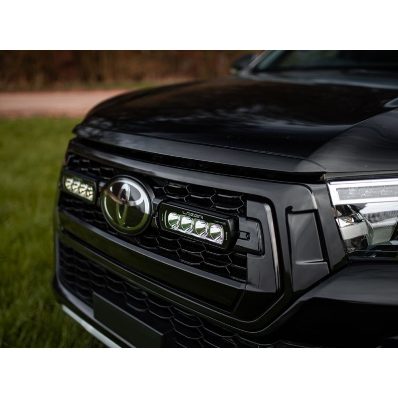 Kit intégration sur calandre d'origine barres LED ST-4 Lazer pour Toyota Hilux Invincible X Kit intégration sur calandre d'origine barres LED ST-4 Lazer pour Toyota Hilux Invincible X