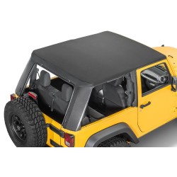 Bâche Bestop Trektop Pro 2.0 Black Twill Jeep Wrangler JK 2 portes