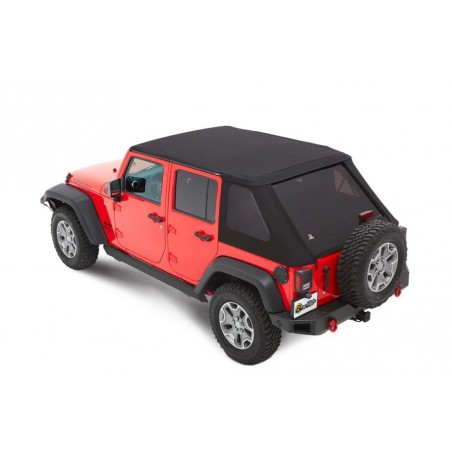 Bâche Terktop NX Plus Bestop Black Diamond Jeep Wrangler JK 4 portes