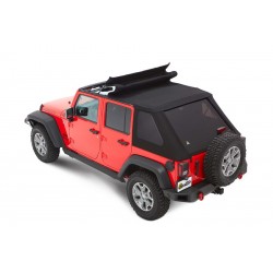 Bâche Terktop NX Plus Bestop Black Diamond Jeep Wrangler JK 4 portes