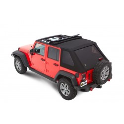 Bâche Terktop NX Plus Bestop Black Diamond Jeep Wrangler JK 4 portes