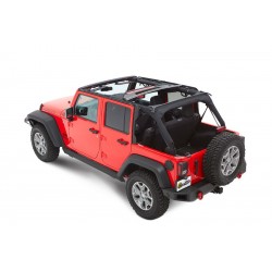 Bâche Terktop NX Plus Bestop Black Diamond Jeep Wrangler JK 4 portes