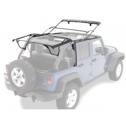 Bâche Supertop NX Bestop Black Diamond Jeep Wrangler JK 4 portes