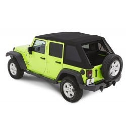 Bâche Trektop NX Glide Bestop Black Diamond Jeep Wrangler JK 4 portes