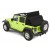 Bâche Trektop NX Glide Black Twill Bestop Black Diamond Jeep Wrangler JK 4 portes