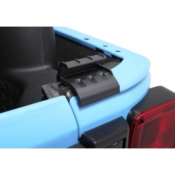 Trektop NX Plus Black Twill Bestop Jeep Wrangler JK 2 portes