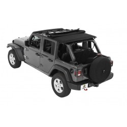 Bâche Trektop NX Bestop Black Diamond Jeep Wrangler JL 4 portes