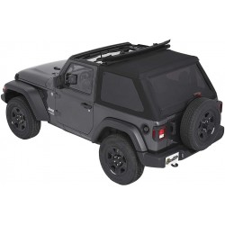 Bâche Trektop NX Bestop Black Diamond Jeep Wrangler JL 2 portes