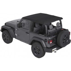 Bâche Trektop NX Bestop Black Diamond Jeep Wrangler JL 2 portes