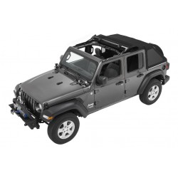 Bâche Trektop NX Bestop Black Twill Jeep Wrangler JL 4 portes