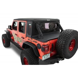 Trektop Halftop Black Diamond Bestop Jeep Wrangler JL Unlimited 2018-2022