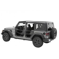 Demi-portes tubulaires acier HighRock 4x4 Bestop Jeep Wrangler JL/Gladiator 2018-2022