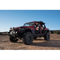 Demi-portes tubulaires acier HighRock 4x4 Bestop Jeep Wrangler JL/Gladiator 2018-2022