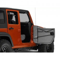 Demi-portes avant toiles Bestop pour Jeep Wrangler JK 2007-2017